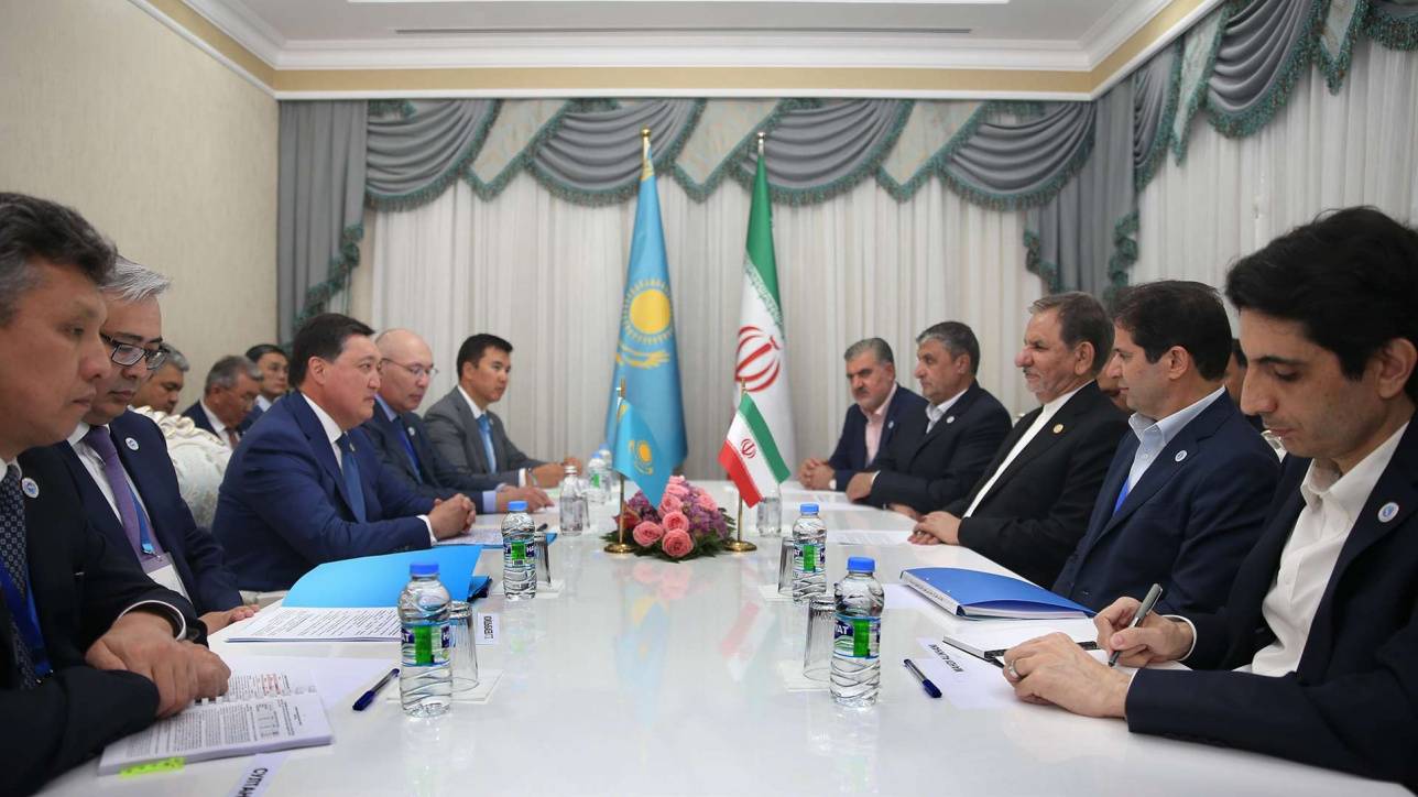 Аскар Мамин предложил ряд инициатив, необходимых для активизации взаимовыгодного сотрудничества прикаспийских государств