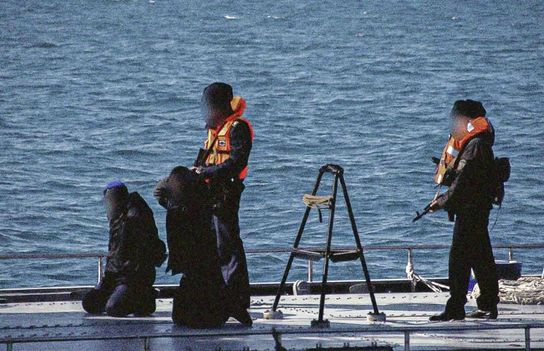 Задержанные получили ранения в результате рикошета пуль