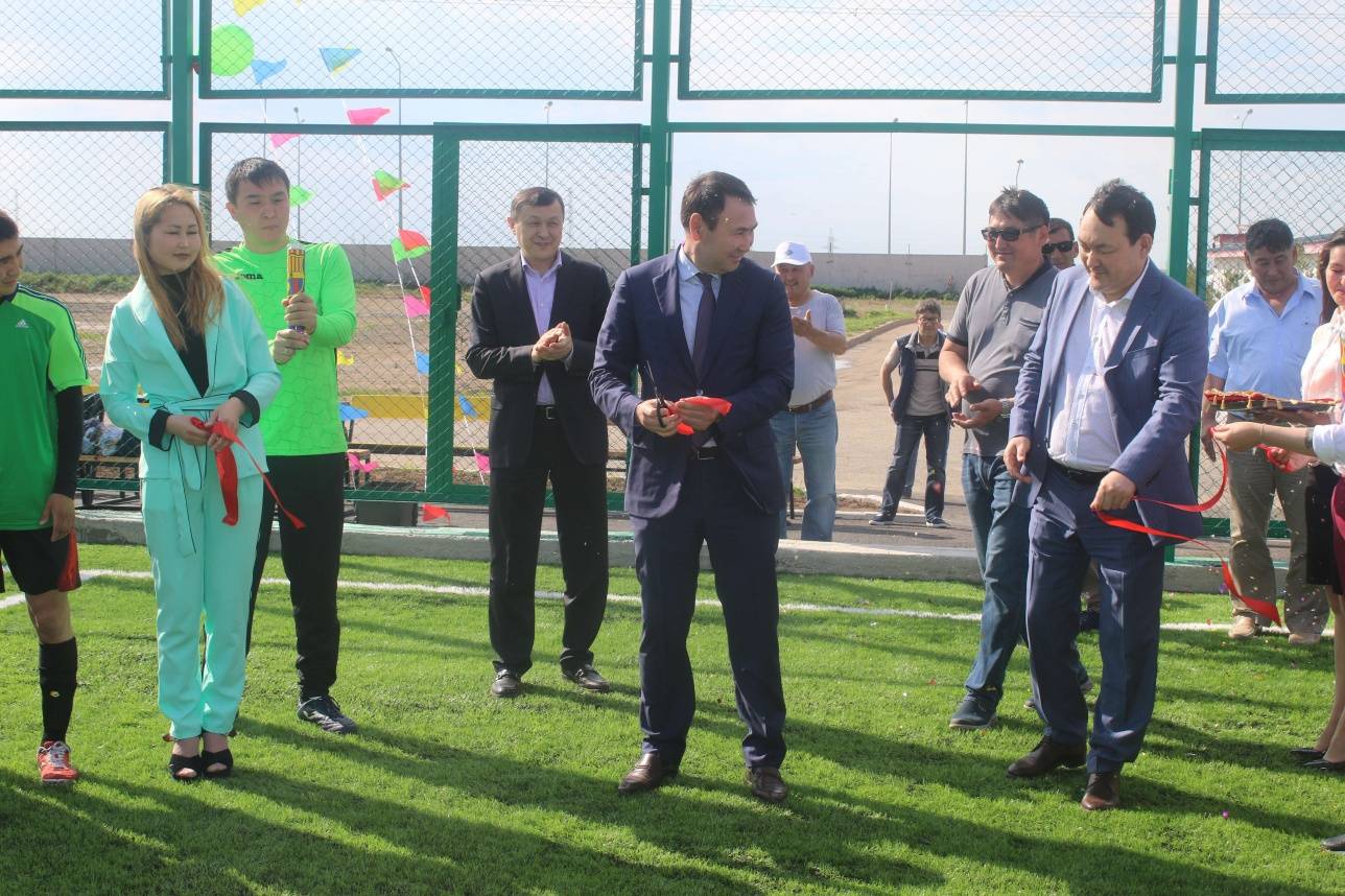 Открытие площадки на канализационно-очистных сооружениях