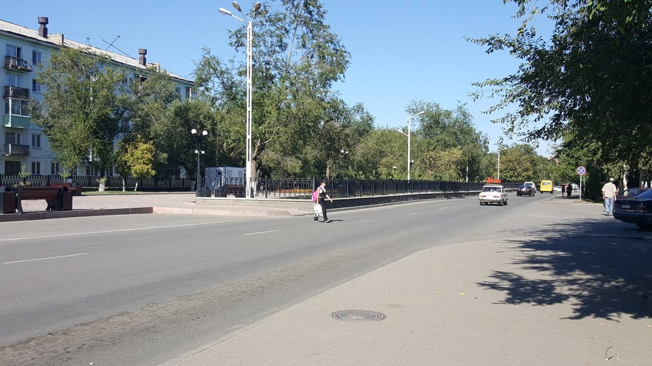 Активист требует установить здесь пешеходный переход