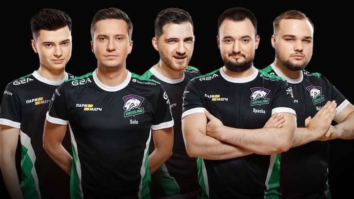 Российская команда Virtus.pro 