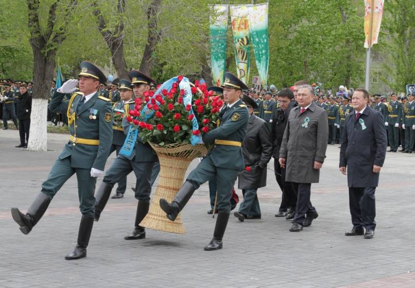 День Победы в Караганде