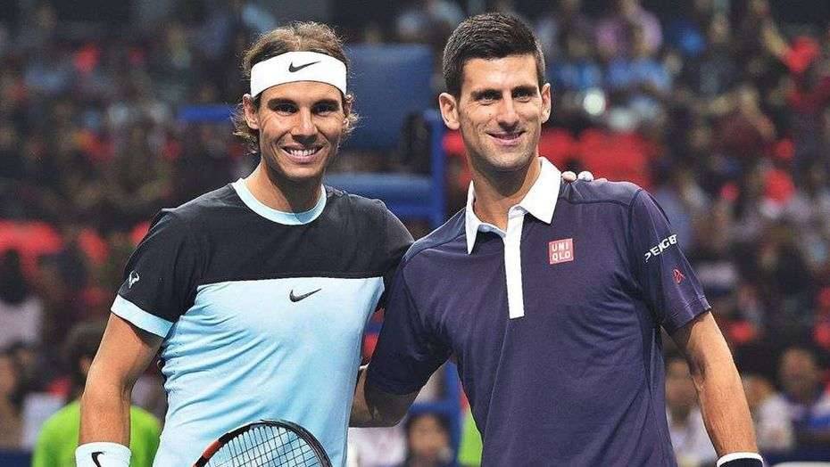 Рафаэль Надаль и Новак Джокович