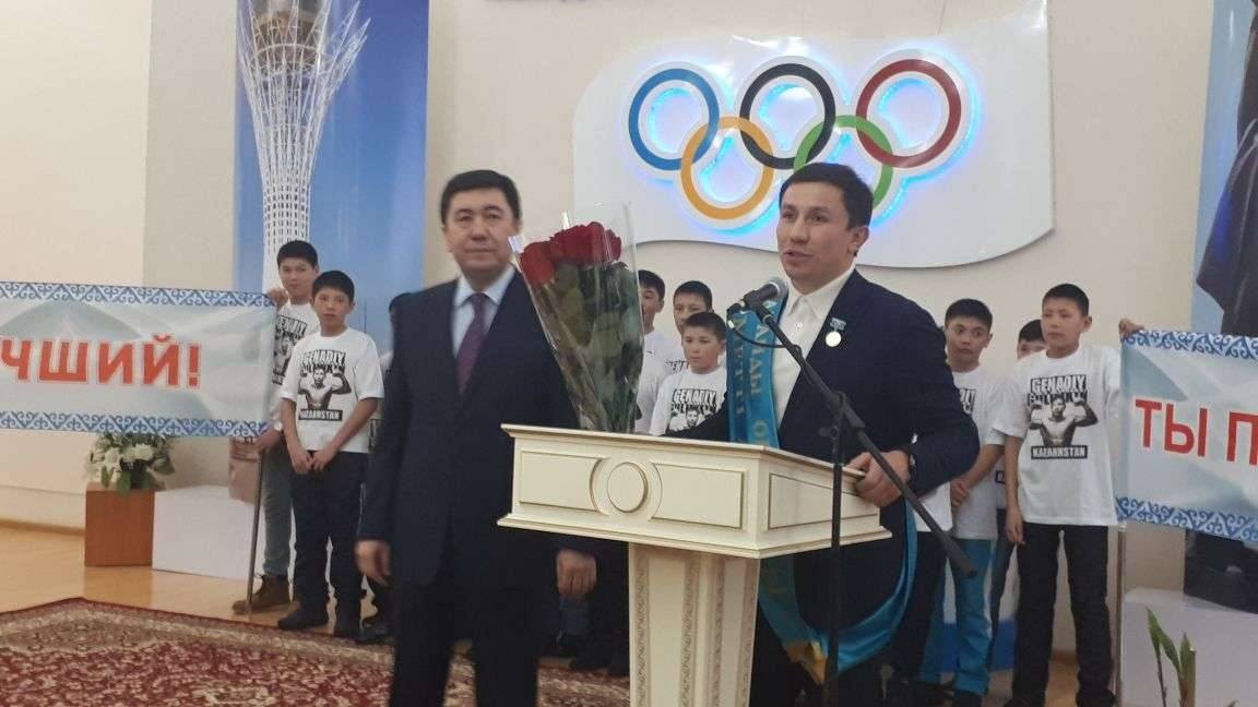 Геннадию Головкину дали звание почётного гражданина Караганды