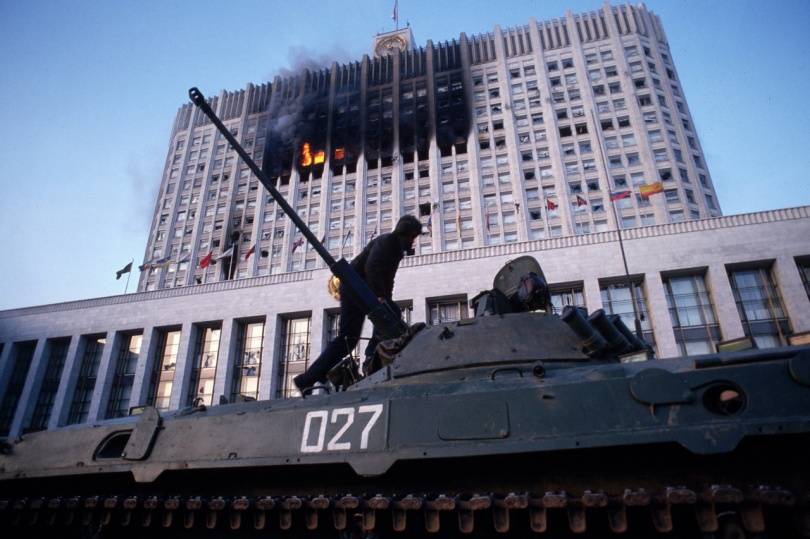 Расстрел Белого дома, Москва, 1993 год