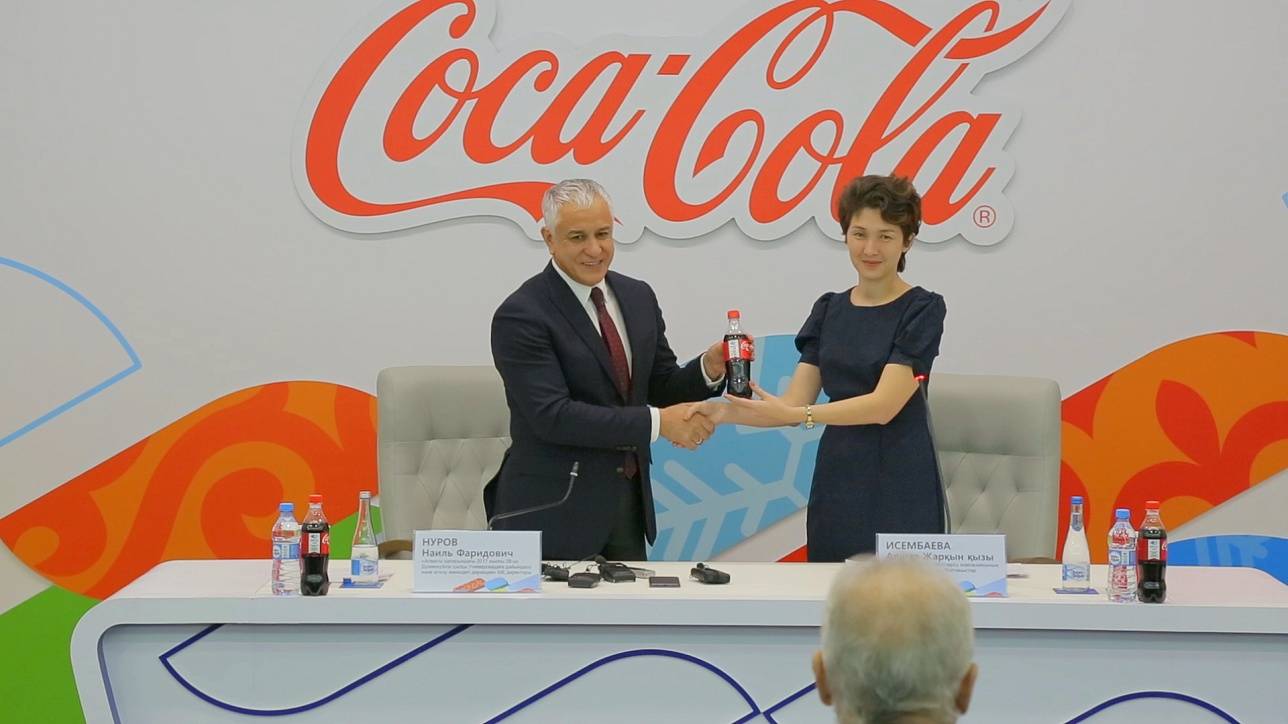 Coca-cola будет спонсировать Универсиаду