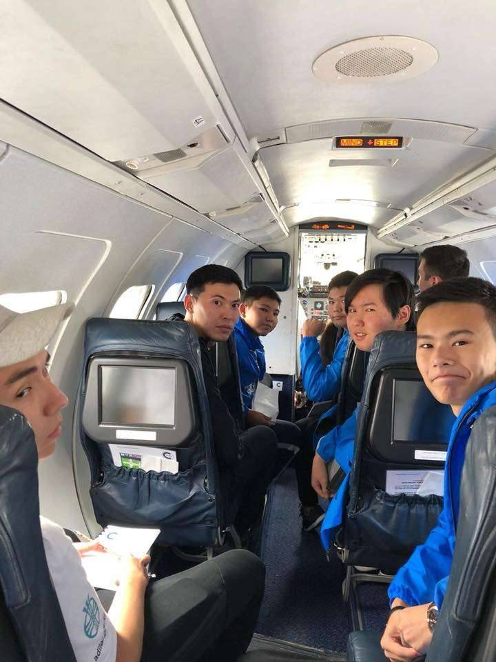 Во время стажировки ребята получили знания по принципам полёта и приборостроения для авиации