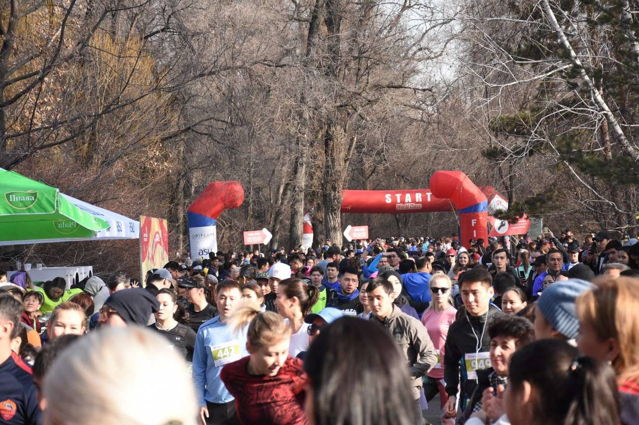 Весенний забег в Алматы