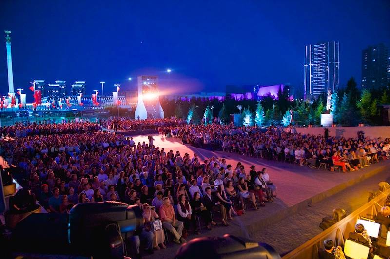 Оперу "Аида" давали в Астане под открытым небом