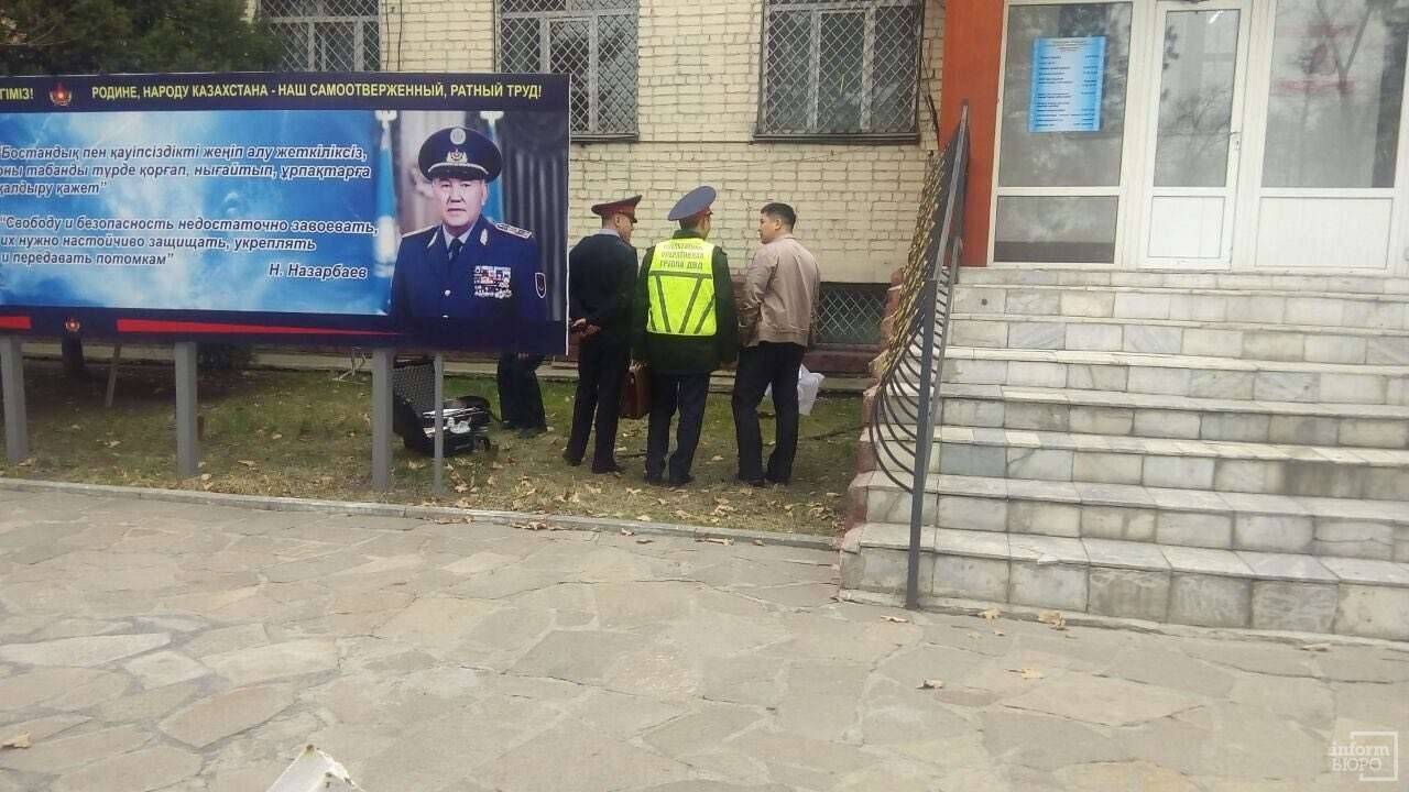 Здание областного военкомата в Талдыкоргане