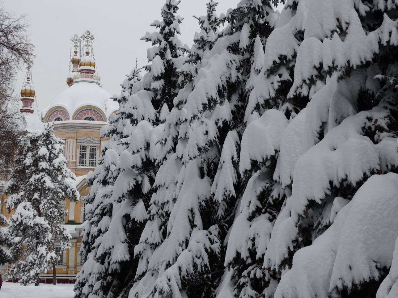 Несмотря на все трудности, надо признать: снег - это красиво