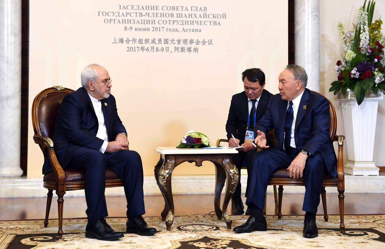 Нурсултан Назарбаев и Ибрагим Рахимпур