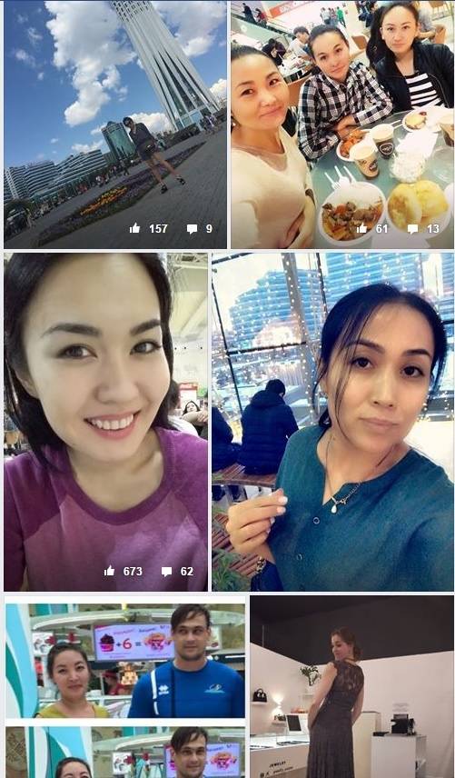 В официальной группе торгового центра множество селфи, сделанных посетителями