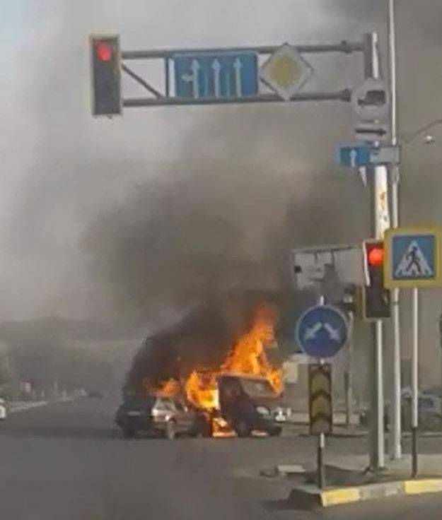 Авария в Шымкенте