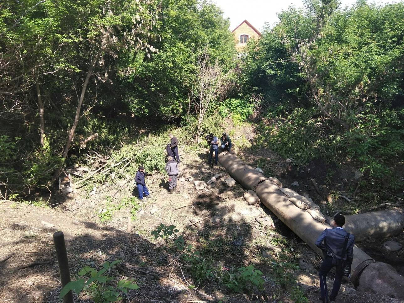 На предприятии сообщили, что аварию ликвидировали сразу