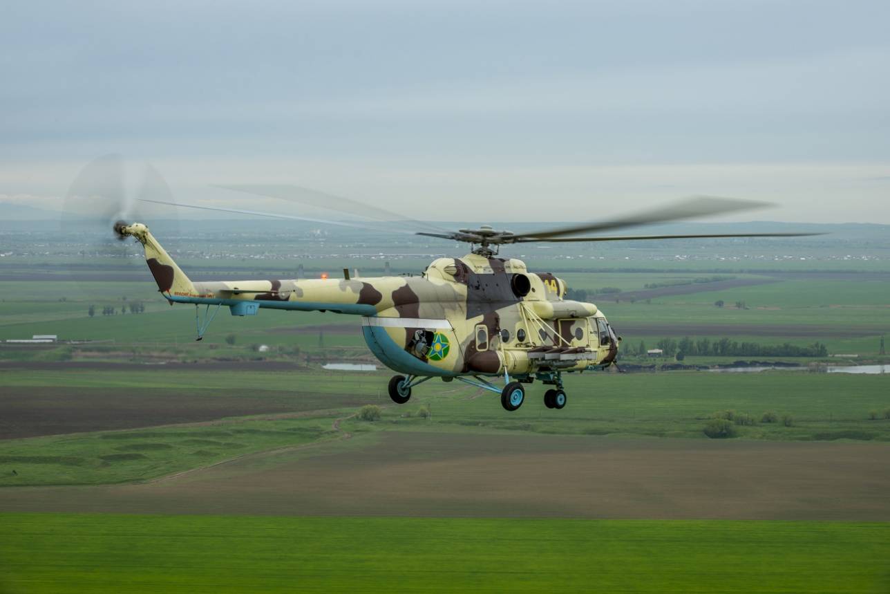 Ми-171Ш в полёте