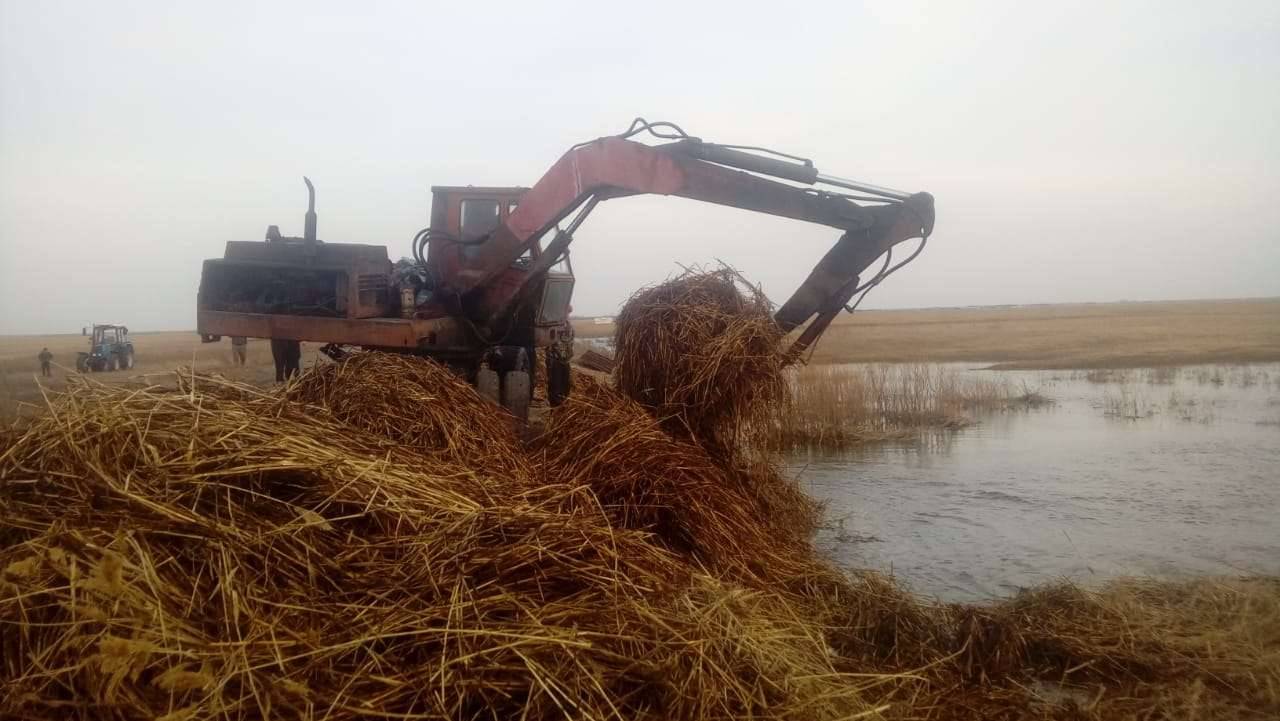 В СКО начали борьбу с паводками