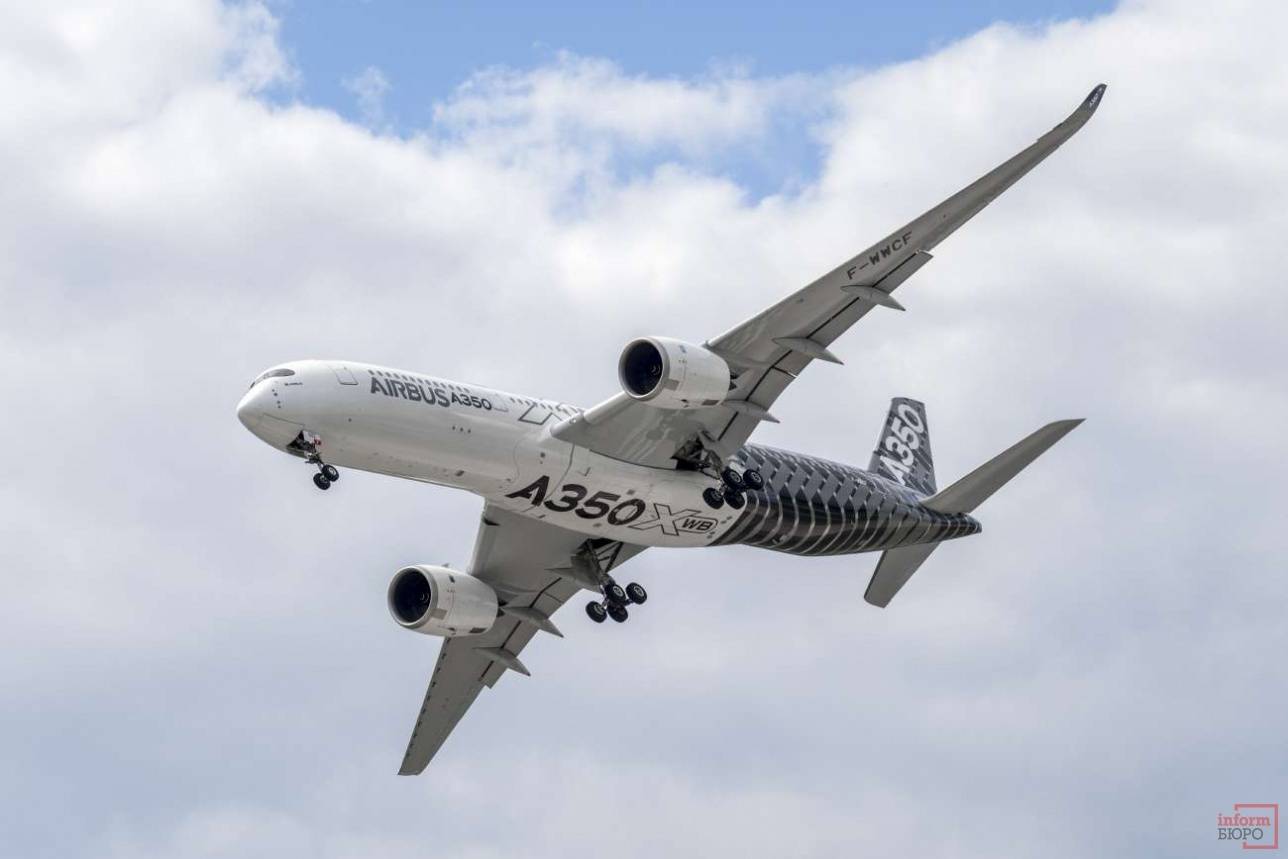 Демонстрационный полет A350-900