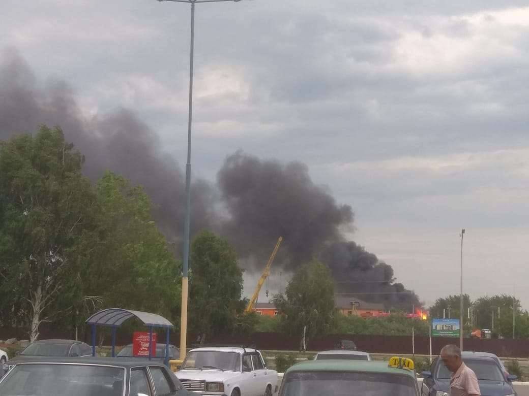 Пожар начался перед началом свадебного банкета