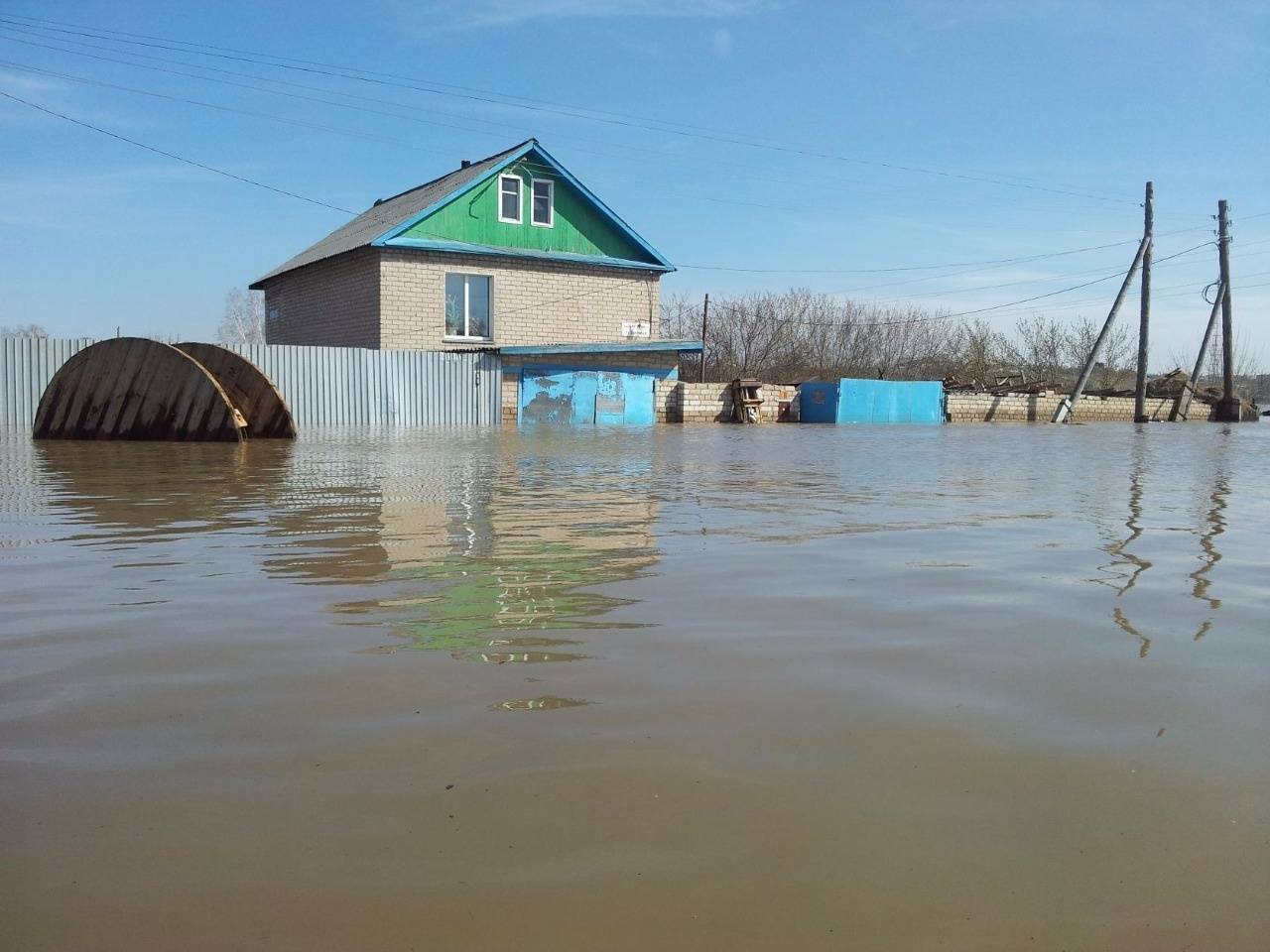 Паводки в СКО