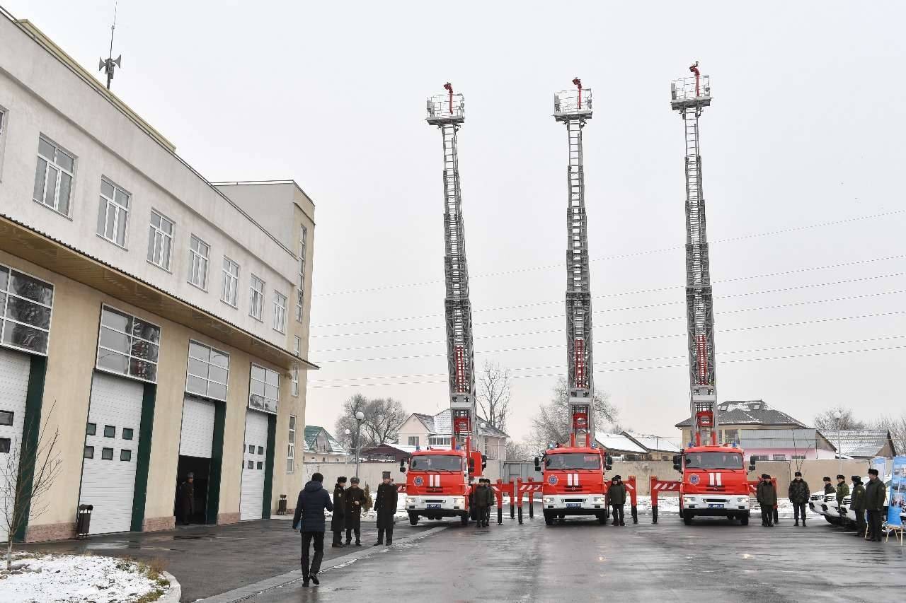 Новую технику передали в гарнизон ДЧС