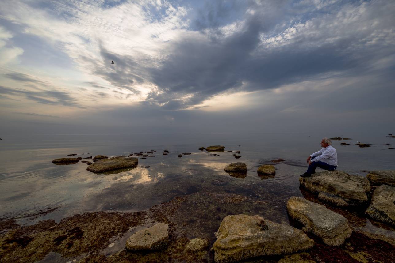 Штиль на Каспийском море