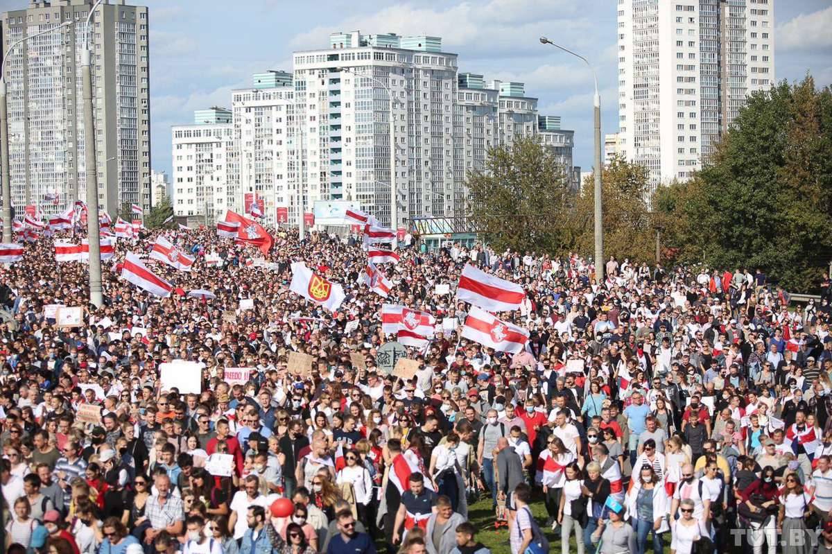 Протесты в Беларуси