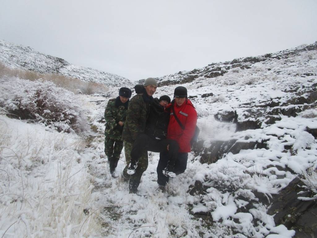 Мужчину нашли в полуобморочном состоянии