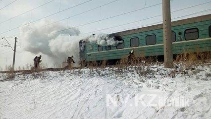 В результате задымления никто из пассажиров не пострадал