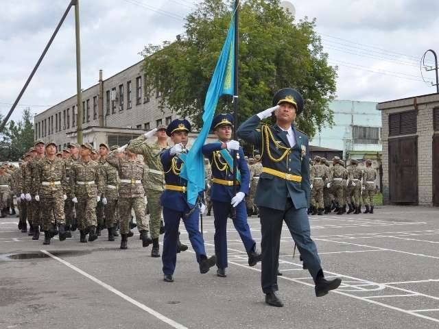 В этот день с военной кафедры выпустились 78 студентов