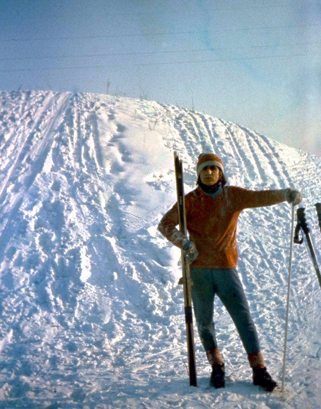 Алма-атинские лыжники-любители, зима 1975-76 годов