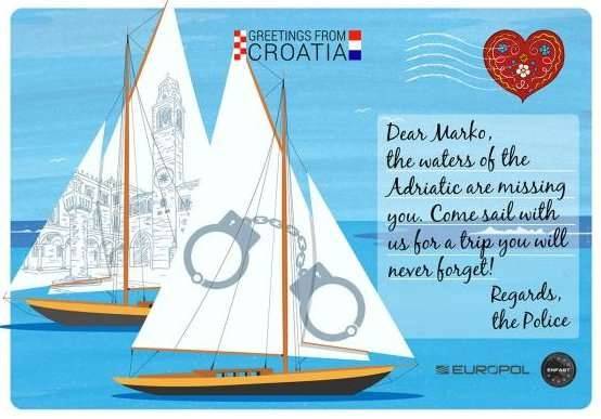 Европол шлёт преступникам милые послания, в которых просит дать знать о себе