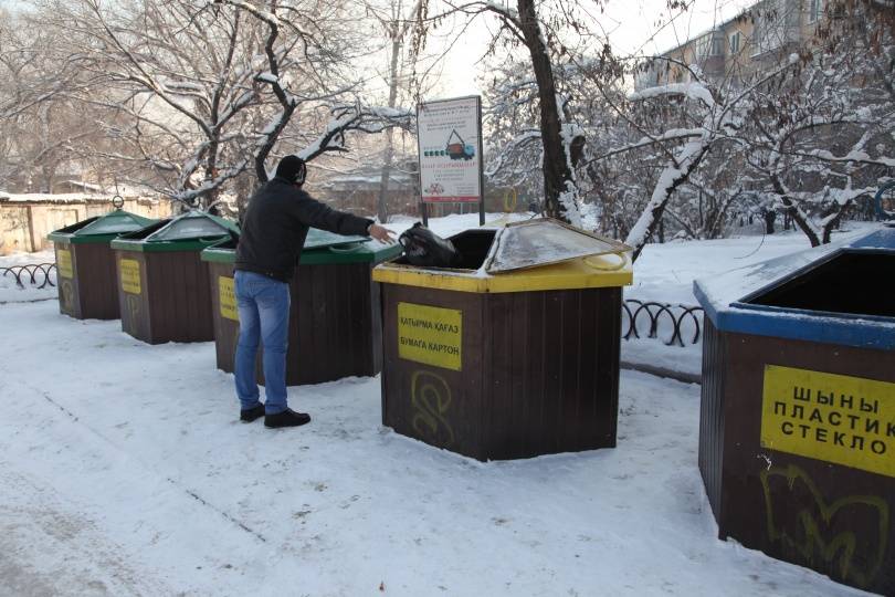 Контейнеры для раздельного сбора мусора