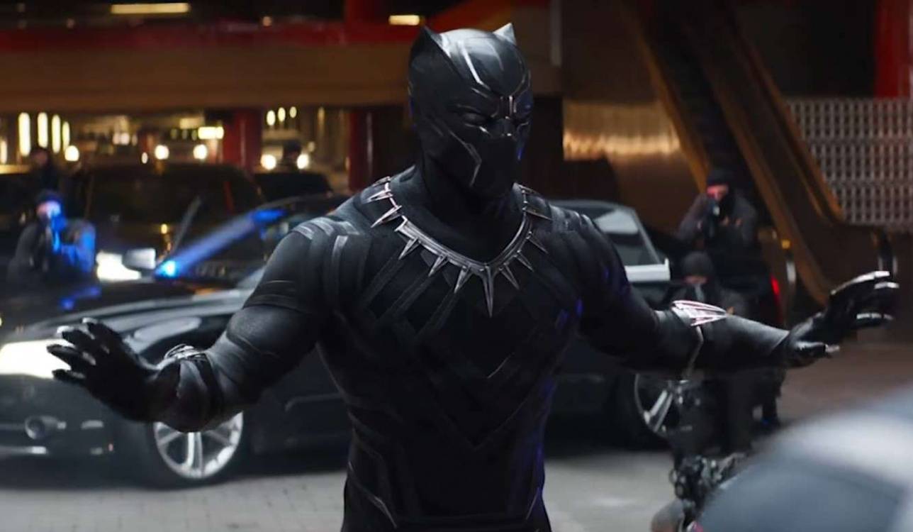 Кадр из фильма Черная пантера (Black Panther)