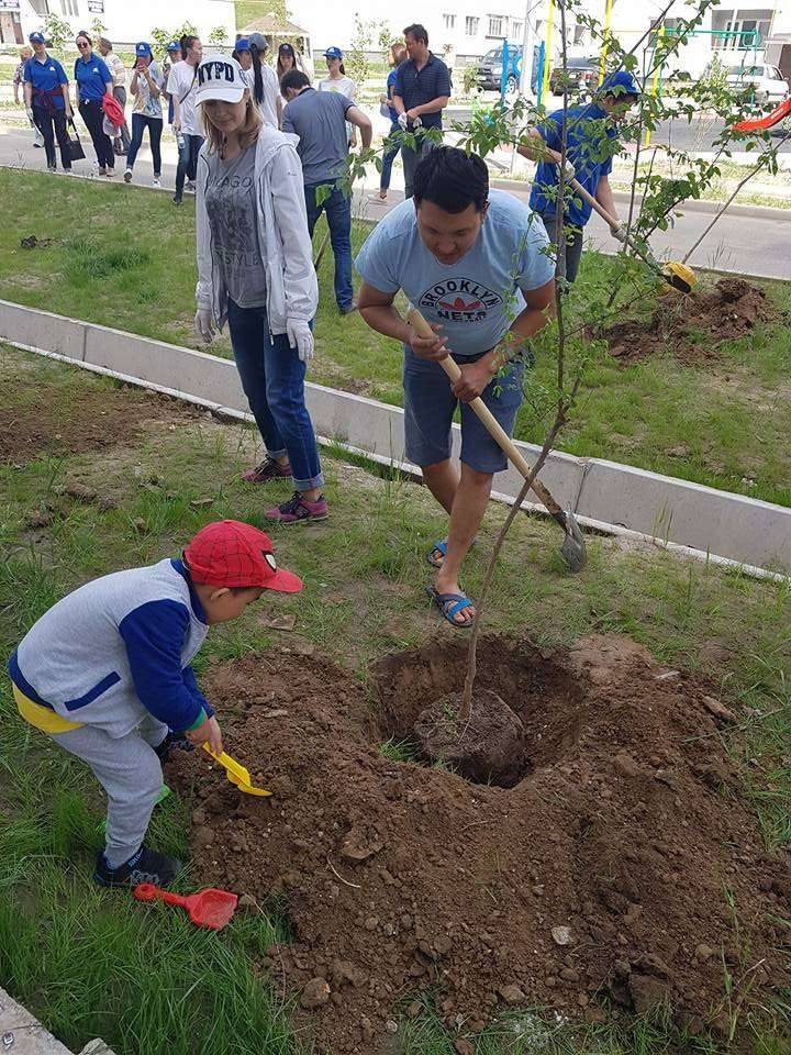 Акция "Жасылмекен" стартовала в Алматы