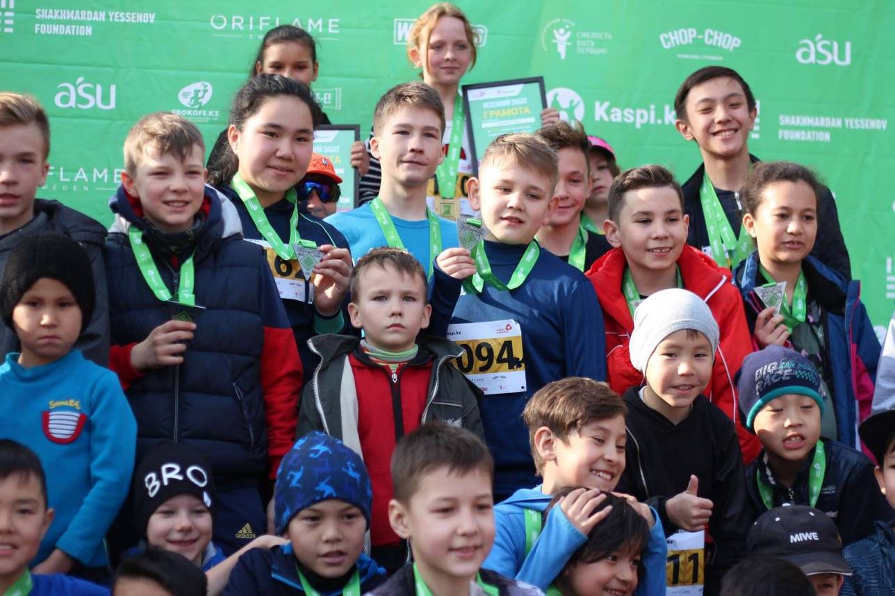 Весенний забег в Алматы