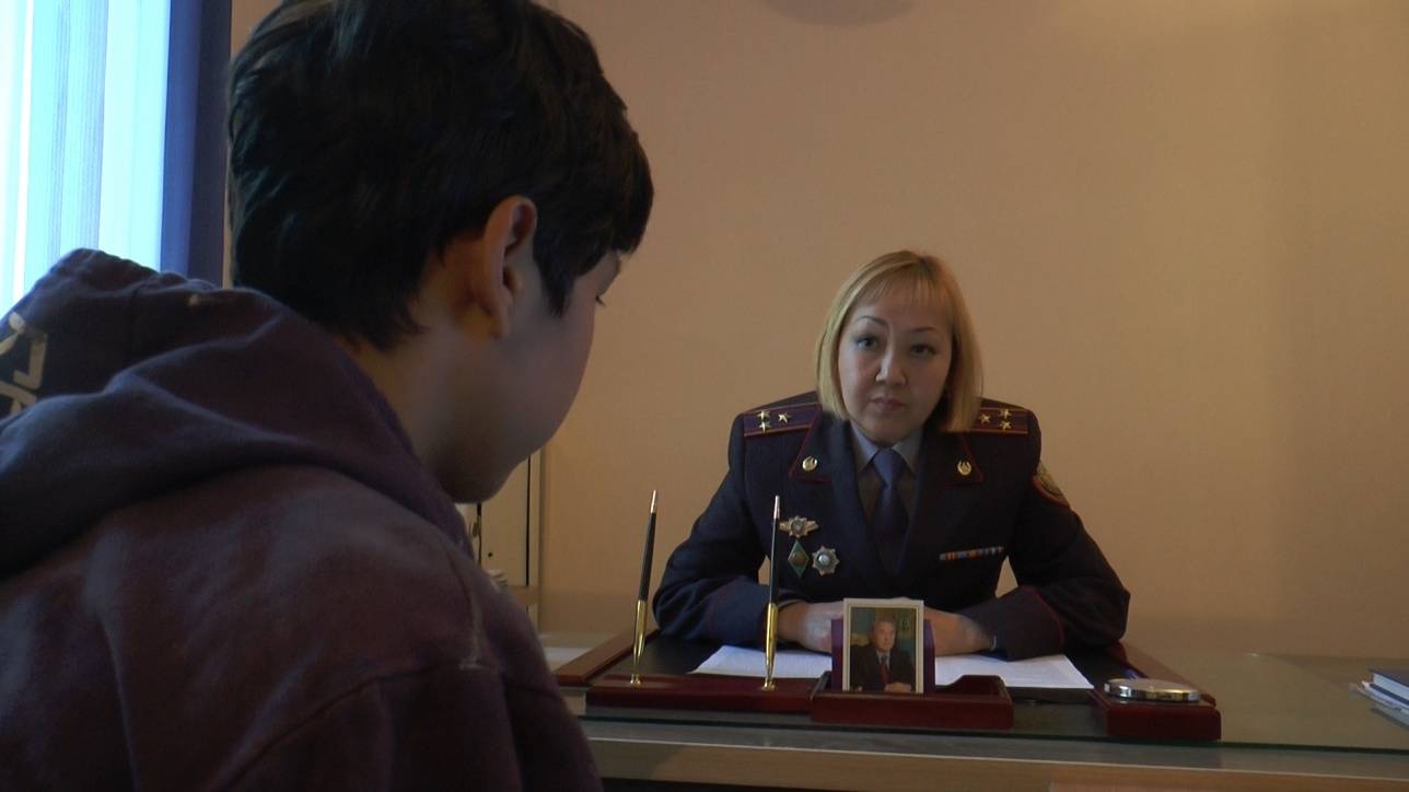 Попрошайку нашли и провели беседу