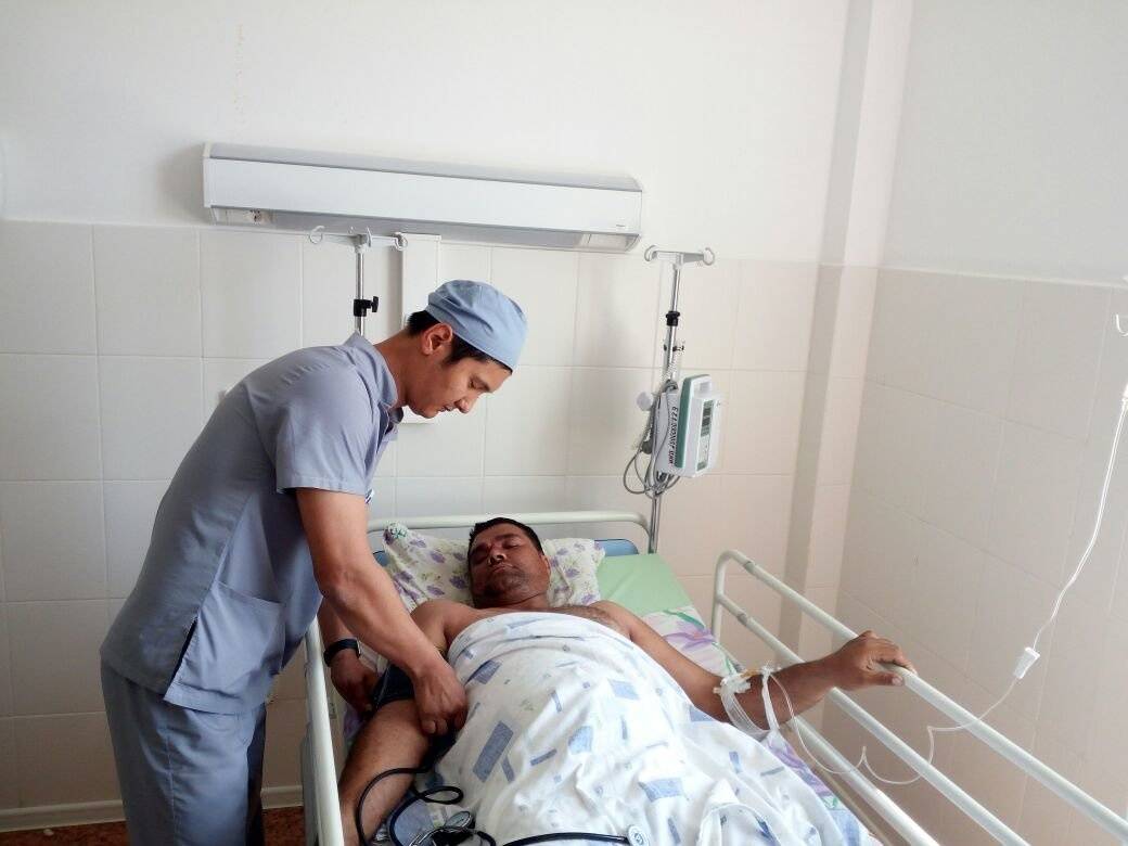 Пострадавший в ДТП получает всё необходимое лечение в больнице