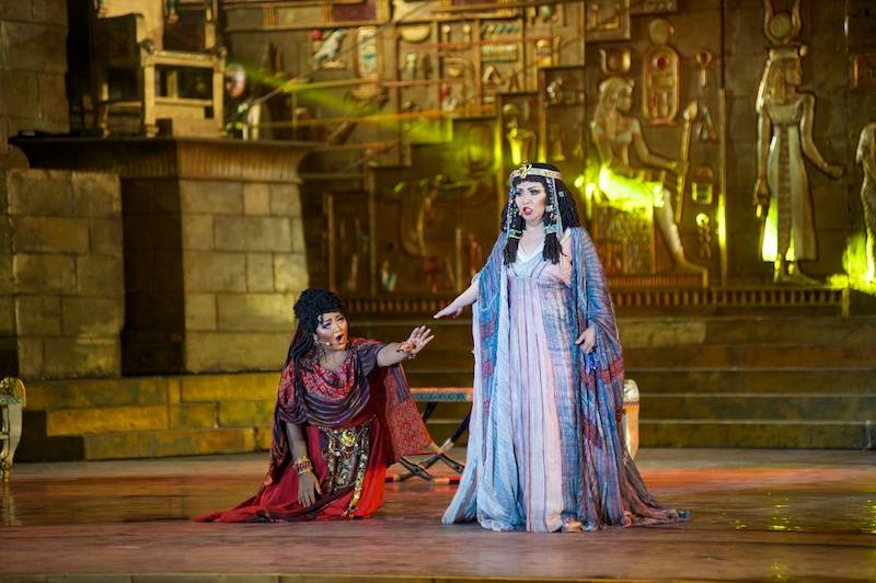 Опера "Аида", фрагмент спектакля