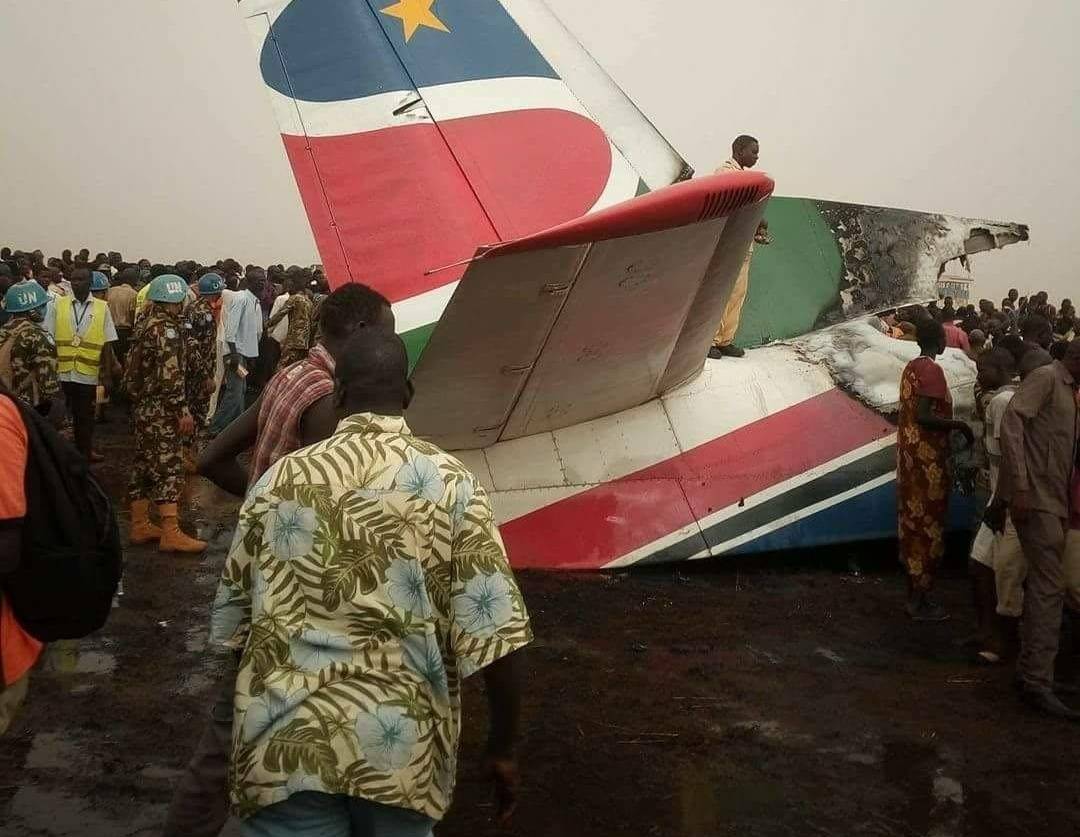 Пассажирский самолёт потерпел крушение в Южном Судане