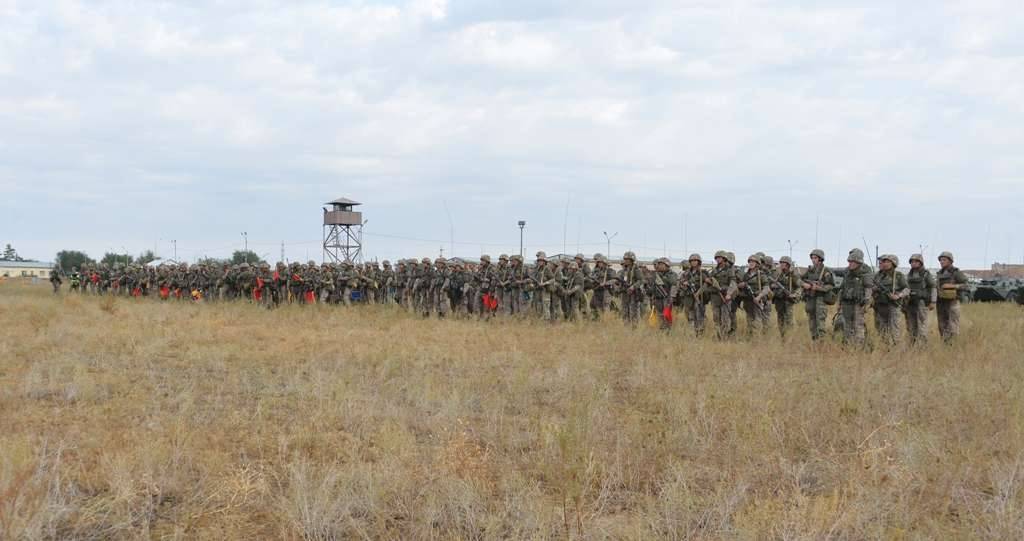 Войска РК переброшены в зону дислокации противника