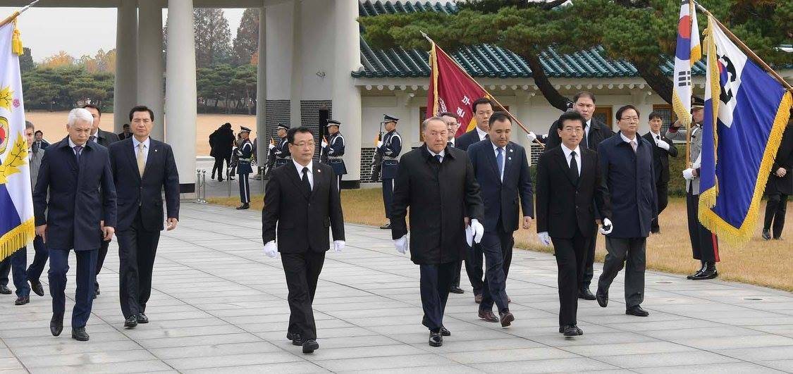 Президент Назарбаев в Сеуле