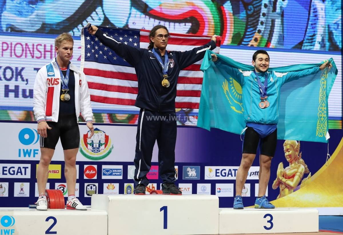 Асылжан Бектай в весовой категории до 77 кг завоевал "бронзу"