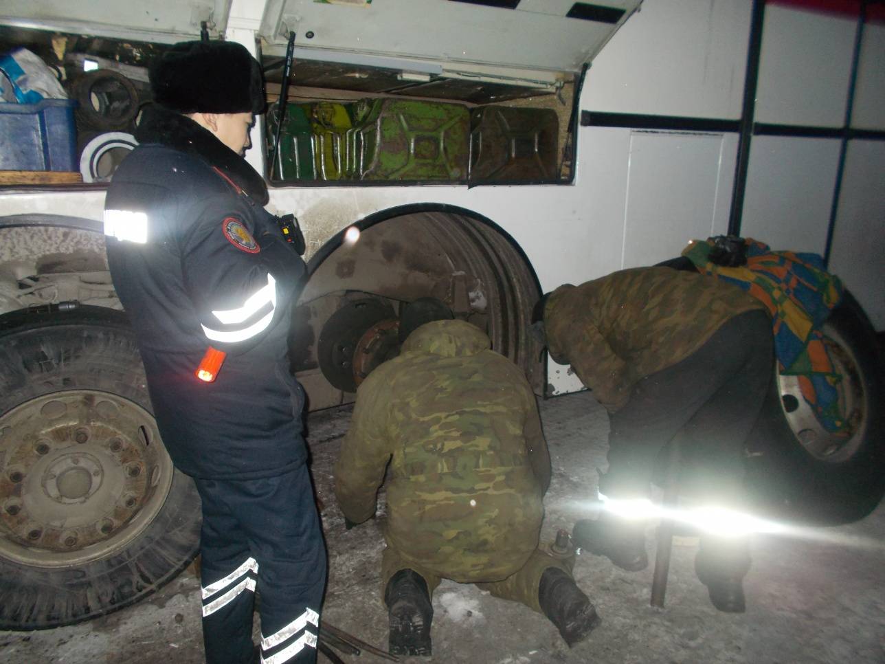 Ремонт шасси автобуса