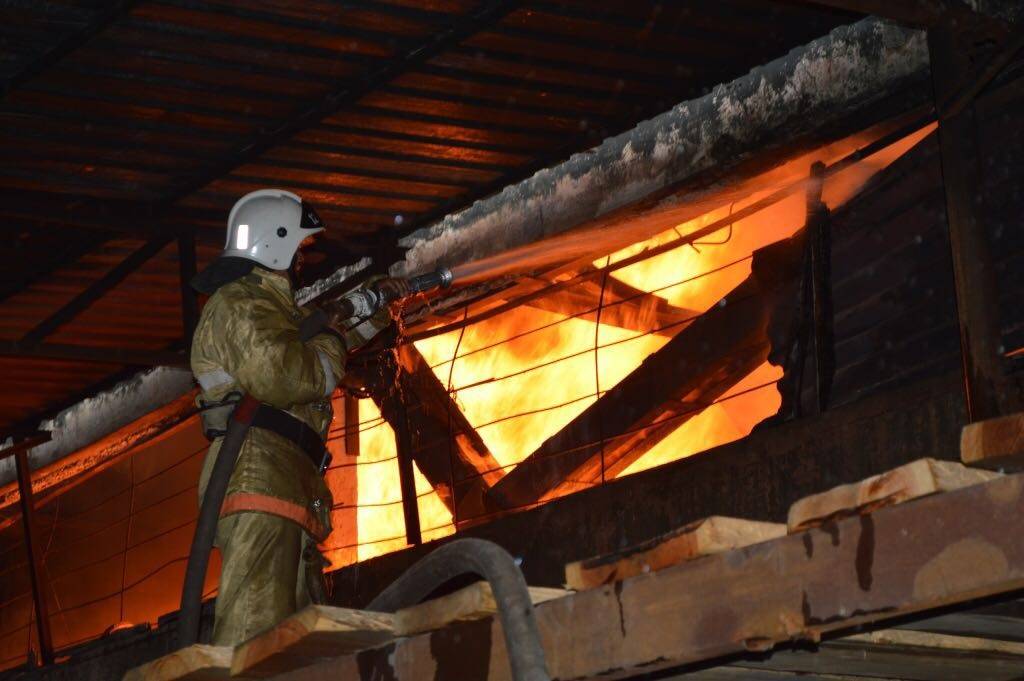 Площадь возгорания составила около трёх тысяч квадратных метров