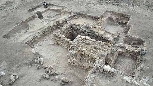 Место археологических раскопок в Египте