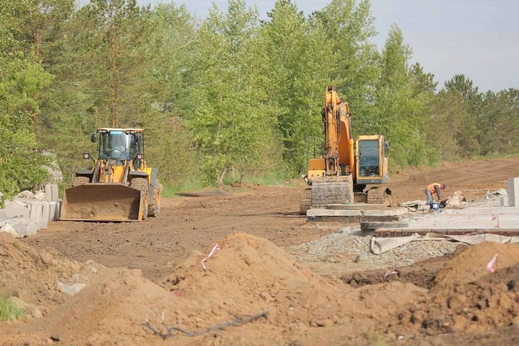 Ход строительства магистрали "Юго-Западный обход столицы"