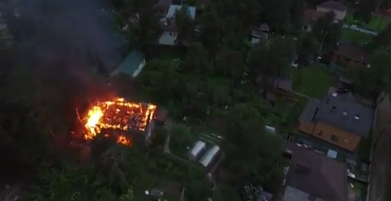 Перед побегом из окружения Кратовский стрелок поджёг свой дом