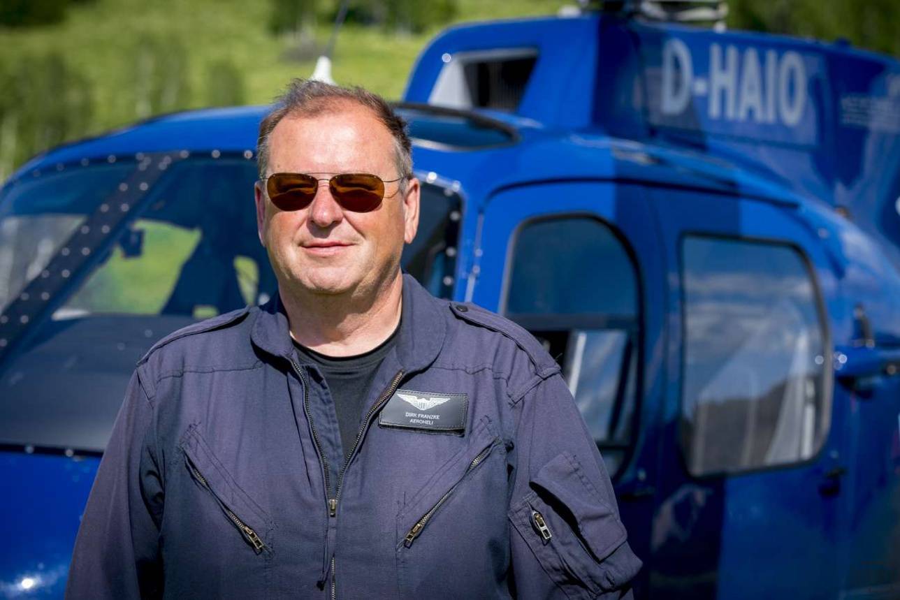 Дирк Франзке (Dirk Franzke), пилот компании AeroHeli International GmbH