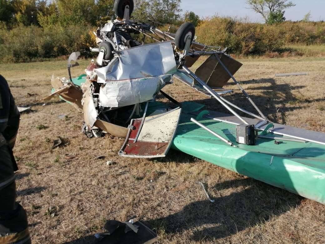 Упавший летательный аппарат